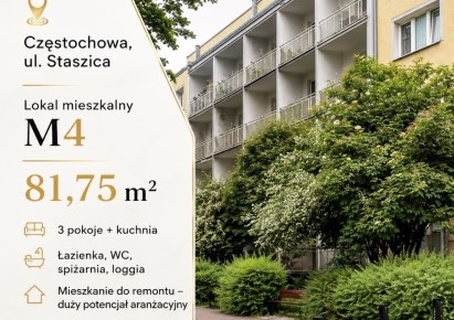 mieszkanie na sprzedaż - Częstochowa, Centrum