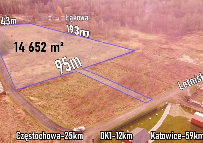 działka na sprzedaż - Poraj, Masłońskie